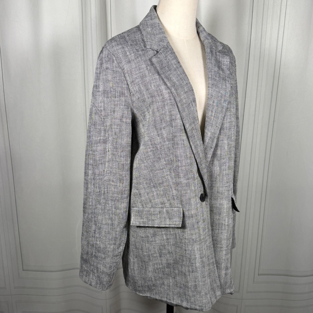 Rachel‎ Comey x Target Chevron Oversized Tweed Blazer - Size M - Picture 6 of 16